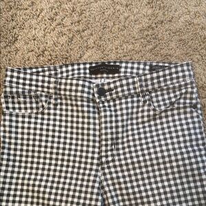 Sanctuary Black/White Gingham Jeans